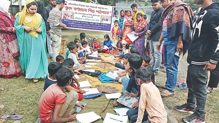 **School Enrollment Blitz—No Kid Left Behind, Seriously**